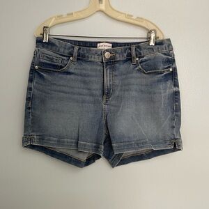 Lane Bryant Blue Denim Shorts - Classic Mid-Rise Women’s Shorts